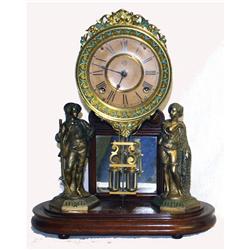 Ansonia Crystal Palace Regulator Clock
