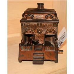 Mechanical Bank - Dog on Turntable