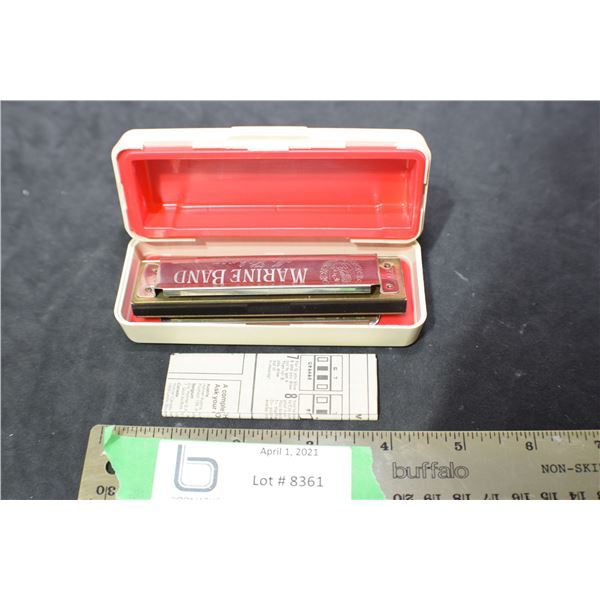MARINE BAND HOHNER HARMONICA IN C NOTE