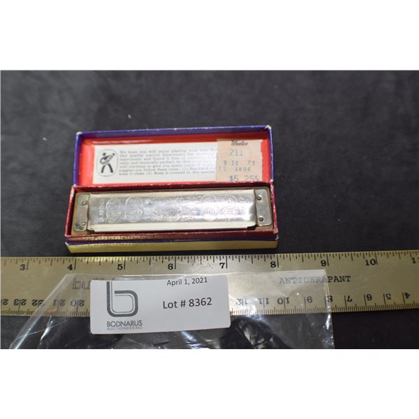 MARINE BAND HOHNER HARMONICA IN G NOTE