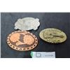 Image 1 : 3 WESTERN BELT BUCKLES