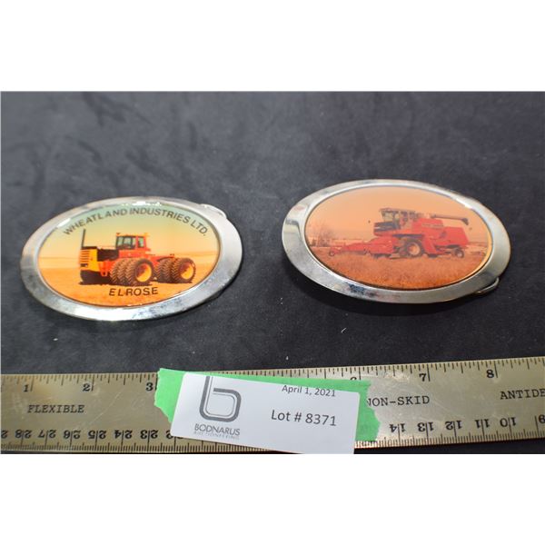 MASSEY AND VERSATILE TRACTOR BELT BUCKLES