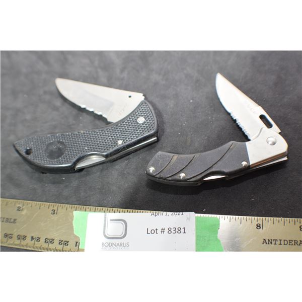 BUCK & JAGUAR POCKET KNIFE (BROKEN TIP)