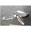 Image 2 : FOLDING KNIFE LOT   JAGUAR SHRADE COLONIAL FOREST MASTER