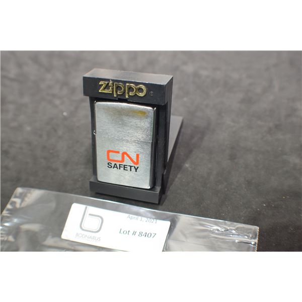 ZIPPO LIGHTER -- NMIB CN RAILWAY