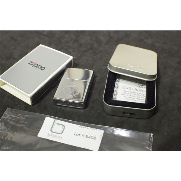 ZIPPO LIGHTER -- NMIB DUNDURN MILITARY