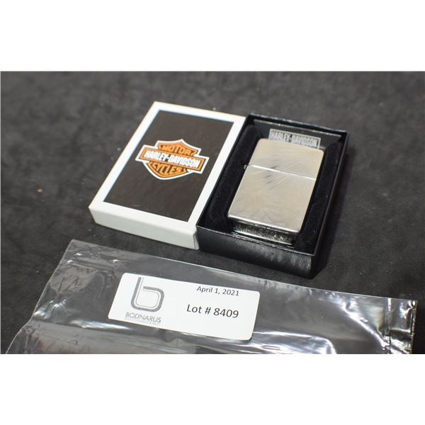 ZIPPO LIGHTER -- MIB HARLEY DAVIDSON