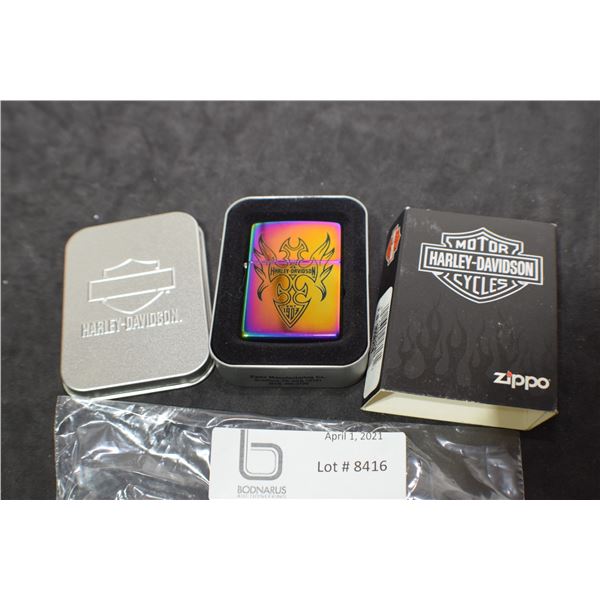 ZIPPO LIGHTER -- MIB HARLEY DAVIDSON