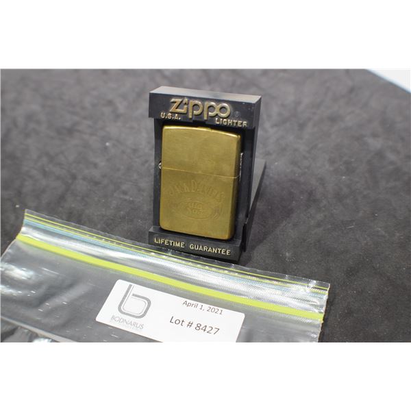 ZIPPO LIGHTER -- JACK DANIELS