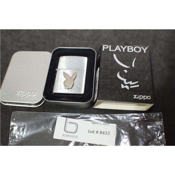 ZIPPO LIGHTER --  PLAYBOY  MIB