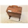 Image 1 : Fir Sewing Wooden Basket Lots of Contents
