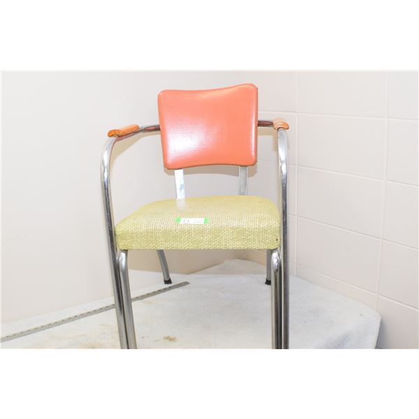 Mid Century Chrome Chair