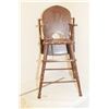 Image 1 : Hardwood Childs Highchair