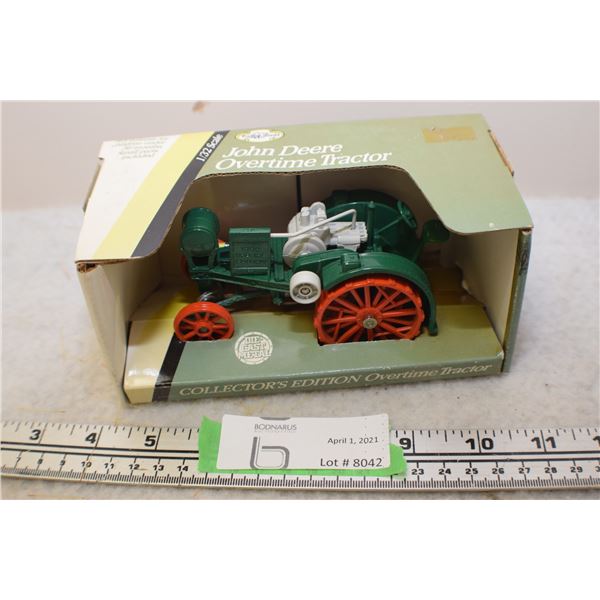 Toy John Deere 1:32 Overtime Tractor