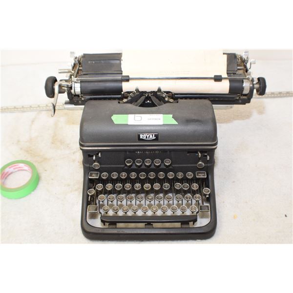 1924 Roy AC Typewriter
