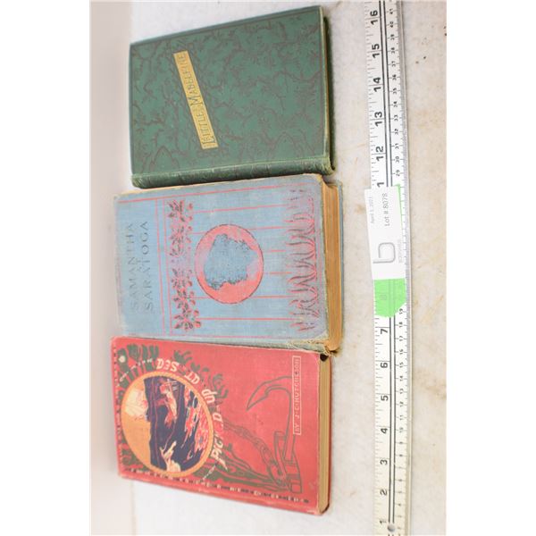 3 1800s Books