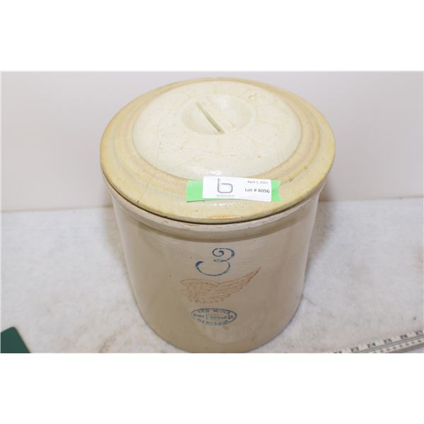 Red Wing 3 Gal Crock