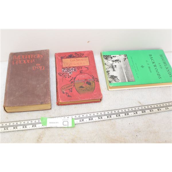 1899 Basket of  Flowers Book