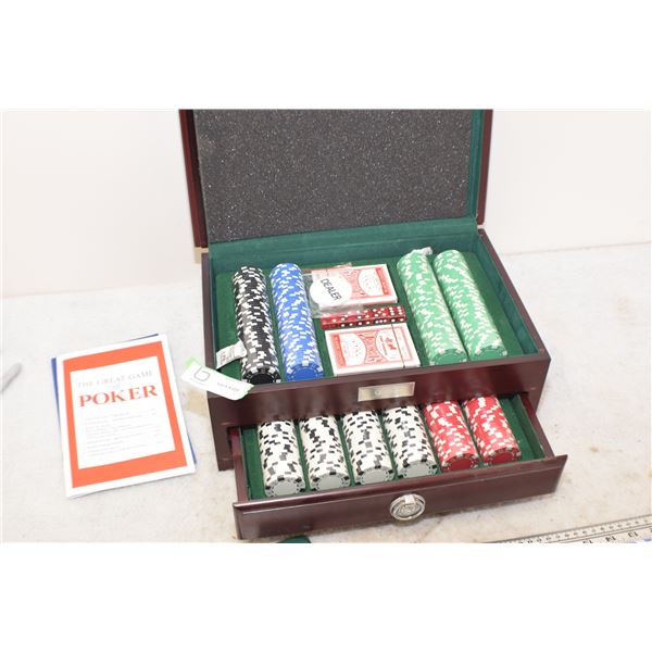 Poker Chest and Chips