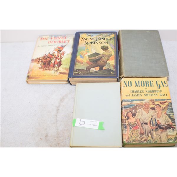Antique Book Lot Never Cry Wolf