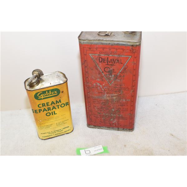 Cream Separator Oil Tin