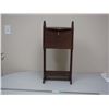 Image 1 : VINTAGE WOODEN STORAGE STAND (12 3/4 X 27 IN TALL)