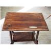 Image 2 : VINTAGE WOODEN TABLE (NEEDS REPAIR) (30 L X 21 W X 28 TALL)