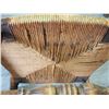 Image 6 : VINTAGE WOODEN CHAIRS (WOOVEN SEATS) (3)
