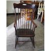 Image 1 : VINTAGE WOODEN ROCKING CHAIR