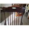 Image 2 : VINTAGE WOODEN ROCKING CHAIR