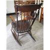 Image 5 : VINTAGE WOODEN ROCKING CHAIR