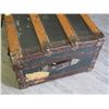Image 11 : VINTAGE WOODEN TRUNK (36 L X 17 W X 8 IN DEEP)