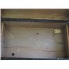 Image 9 : VINTAGE WOODEN TRUNK (36 L X 17 W X 8 IN DEEP)