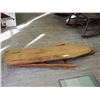 Image 4 : VINTAGE WOODEN IRONING BOARD (47 IN LONG) FOLDING