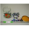 Image 1 : Jar With Vintage Marbles