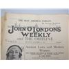 Image 2 : 2 TIMES THE MONEY 20 Plus 1929 John O London's Weekly Newspapers