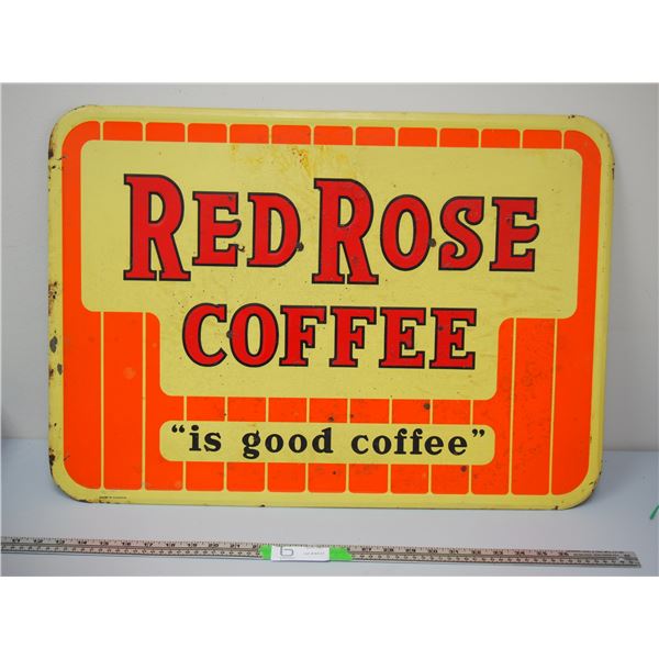 Redrose Coffee Tin? Metal? (19'x17')