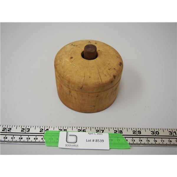 Unique Wooden Butter Press