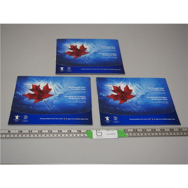 3 TIMES THE MONEY 2010 Vancouver Circulation Coins