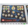 Image 2 : 2 TIMES THE MONEY Canada 125 Coin Set