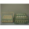 Image 2 : 5 Wicker Sewing Baskets