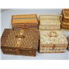 Image 2 : 8 Wicker Sewing Baskets