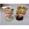 Image 1 : 2 TIMES THE MONEY Glass Head Planters Repelo Japan