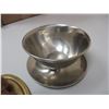 Image 3 : Salt And Pepper Brass Set And Stainless Steel Bowl