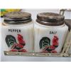 Image 3 : Vintage Salt And Pepper And Butter Set