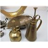 Image 2 : Brass Bowls And Lamp Top and Brass Oilers