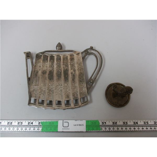 Godingler Silver Kettle And Brass Cap