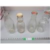 Image 1 : 4 Milk Bottles