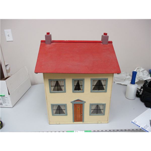 Vintage Wooden Doll House 16"x16"x24"