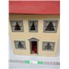 Image 2 : Vintage Wooden Doll House 16"x16"x24"